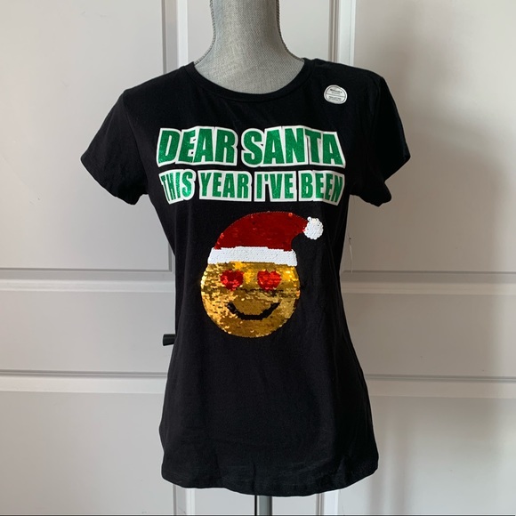 NWT Sequin Christmas Shirts - Picture 2 of 12